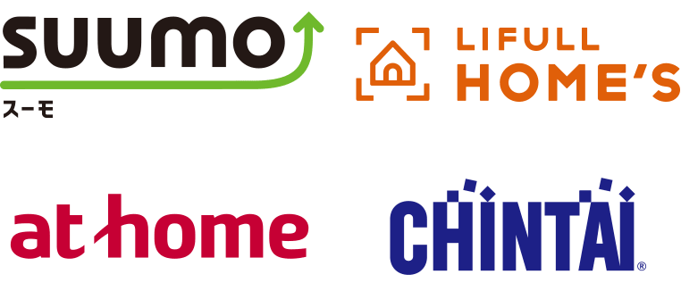 SUUMO / LIFULL HOMES / AT HOME / CHINTAI